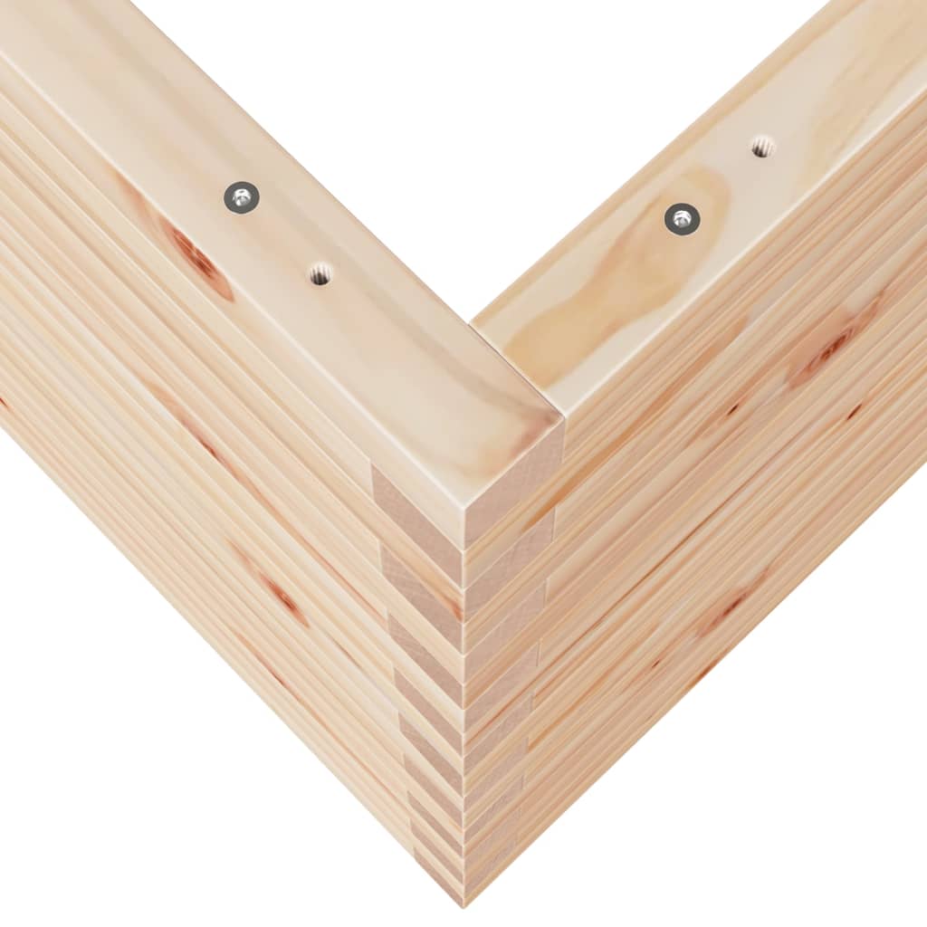 Sodo lovelis, 110x60x68,5cm, pušies medienos masyvas Sodo lovelis, 110x60x68,5cm, pušies medienos masyvas - Image 8