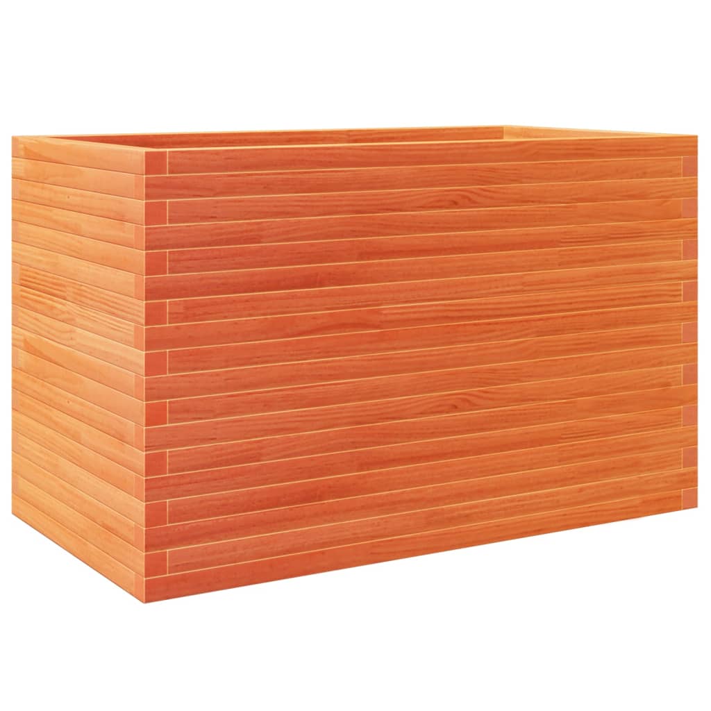 Sodo lovelis, vaško rudas, 110x60x68,5cm, pušies masyvas Sodo lovelis, vaško rudas, 110x60x68,5cm, pušies masyvas - Image 7