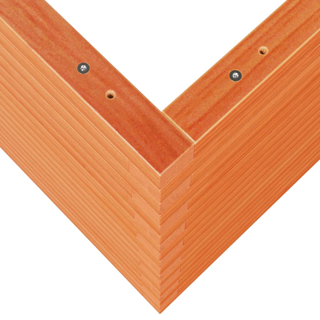 Sodo lovelis, vaško rudas, 110x60x68,5cm, pušies masyvas Sodo lovelis, vaško rudas, 110x60x68,5cm, pušies masyvas - Image 8