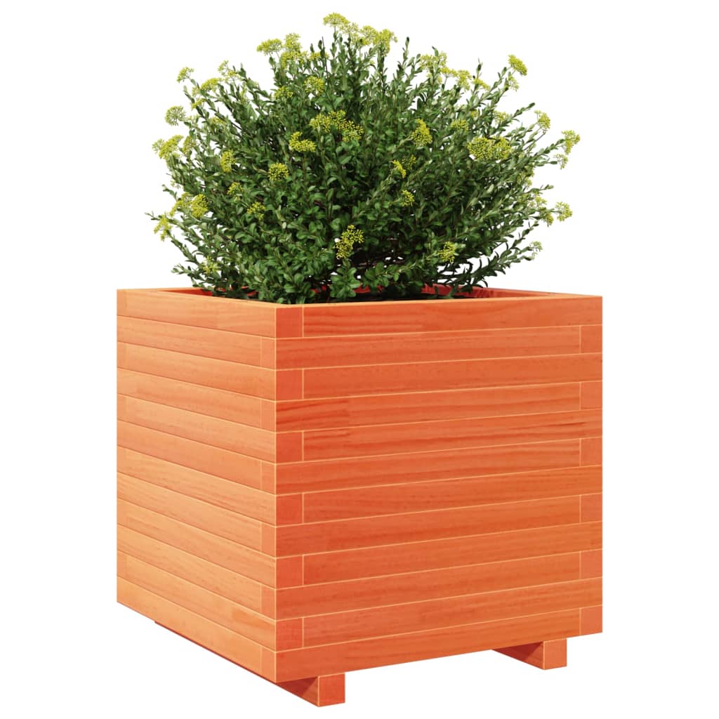 Sodo lovelis, vaško rudas, 50x50x49,5cm, pušies masyvas Sodo lovelis, vaško rudas, 50x50x49,5cm, pušies masyvas - Image 4