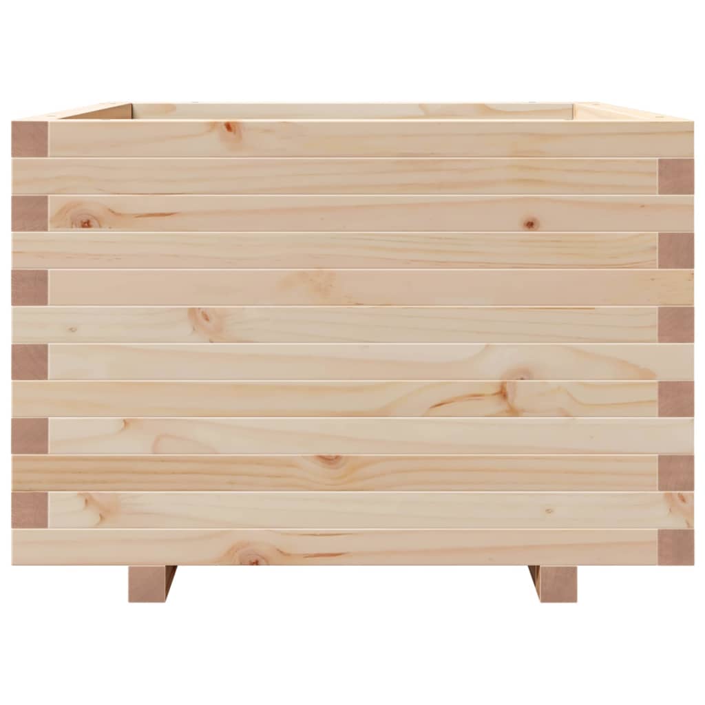Sodo lovelis, 70x70x49,5cm, pušies medienos masyvas Sodo lovelis, 70x70x49,5cm, pušies medienos masyvas - Image 5