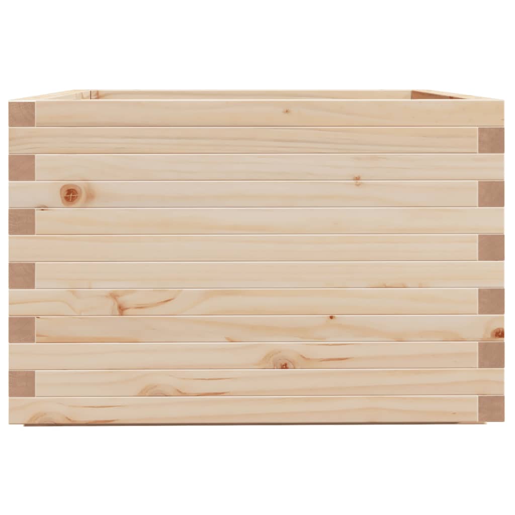 Sodo lovelis, 70x70x49,5cm, pušies medienos masyvas Sodo lovelis, 70x70x49,5cm, pušies medienos masyvas - Image 6