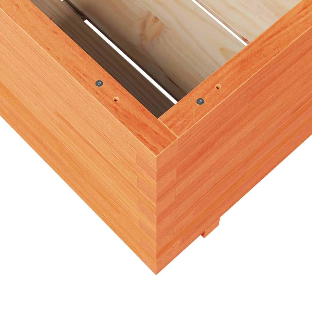 Sodo lovelis, vaško rudas, 70x70x49,5cm, pušies masyvas Sodo lovelis, vaško rudas, 70x70x49,5cm, pušies masyvas - Image 8