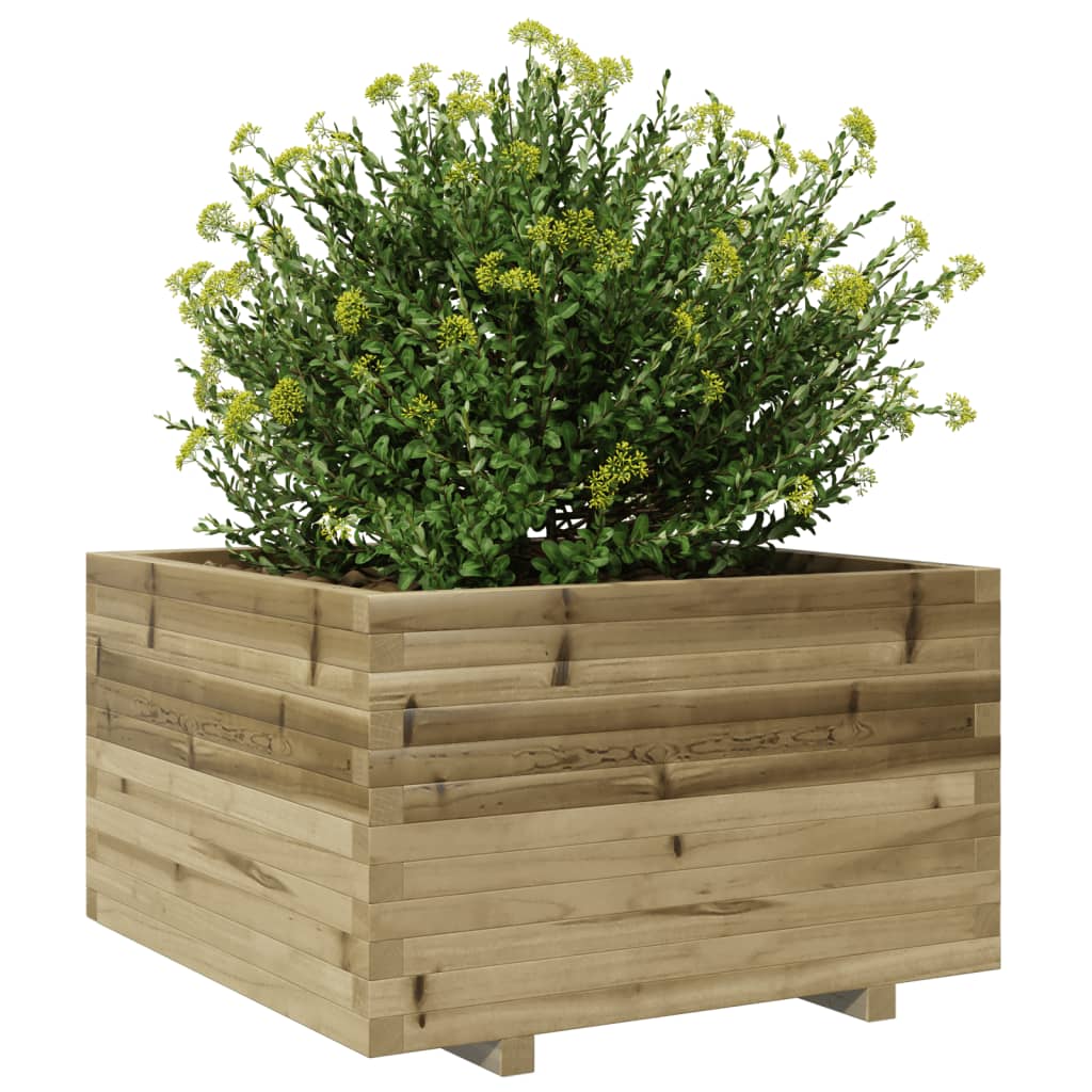 Sodo lovelis, 80x80x49,5cm, impregnuota pušies mediena Sodo lovelis, 80x80x49,5cm, impregnuota pušies mediena - Image 4
