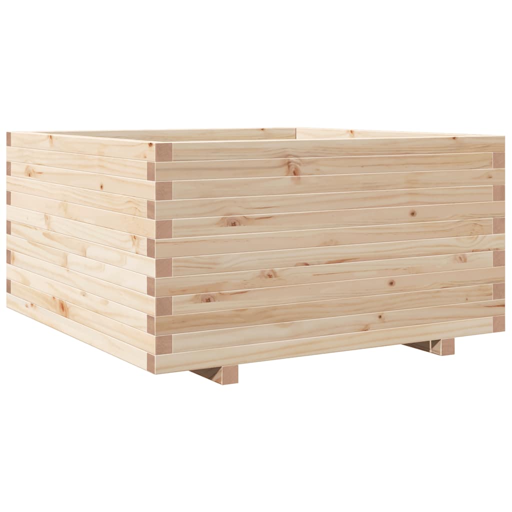 Sodo lovelis, 90x90x49,5cm, pušies medienos masyvas Sodo lovelis, 90x90x49,5cm, pušies medienos masyvas - Image 7