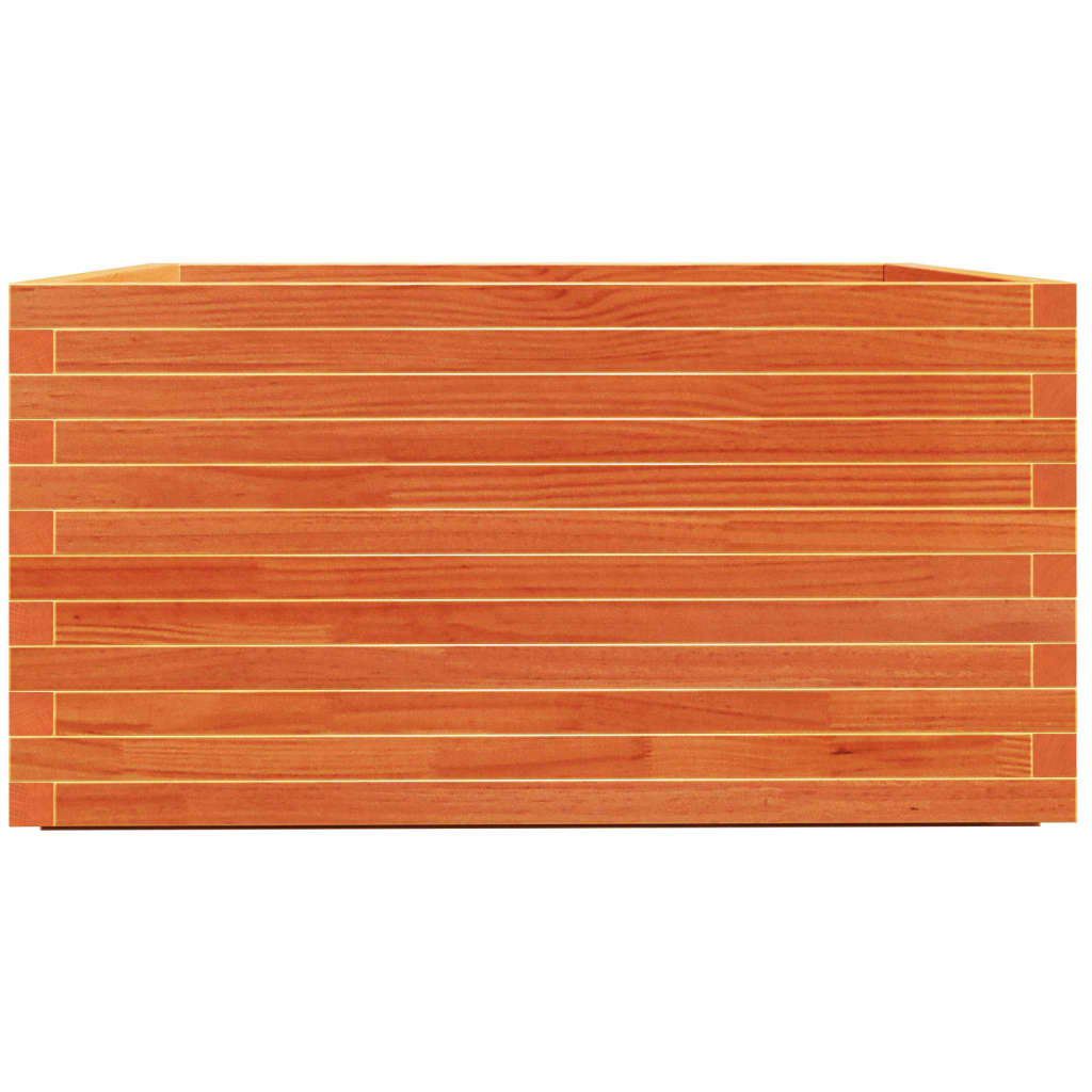 Sodo lovelis, vaško rudas, 90x90x49,5cm, pušies masyvas Sodo lovelis, vaško rudas, 90x90x49,5cm, pušies masyvas - Image 6