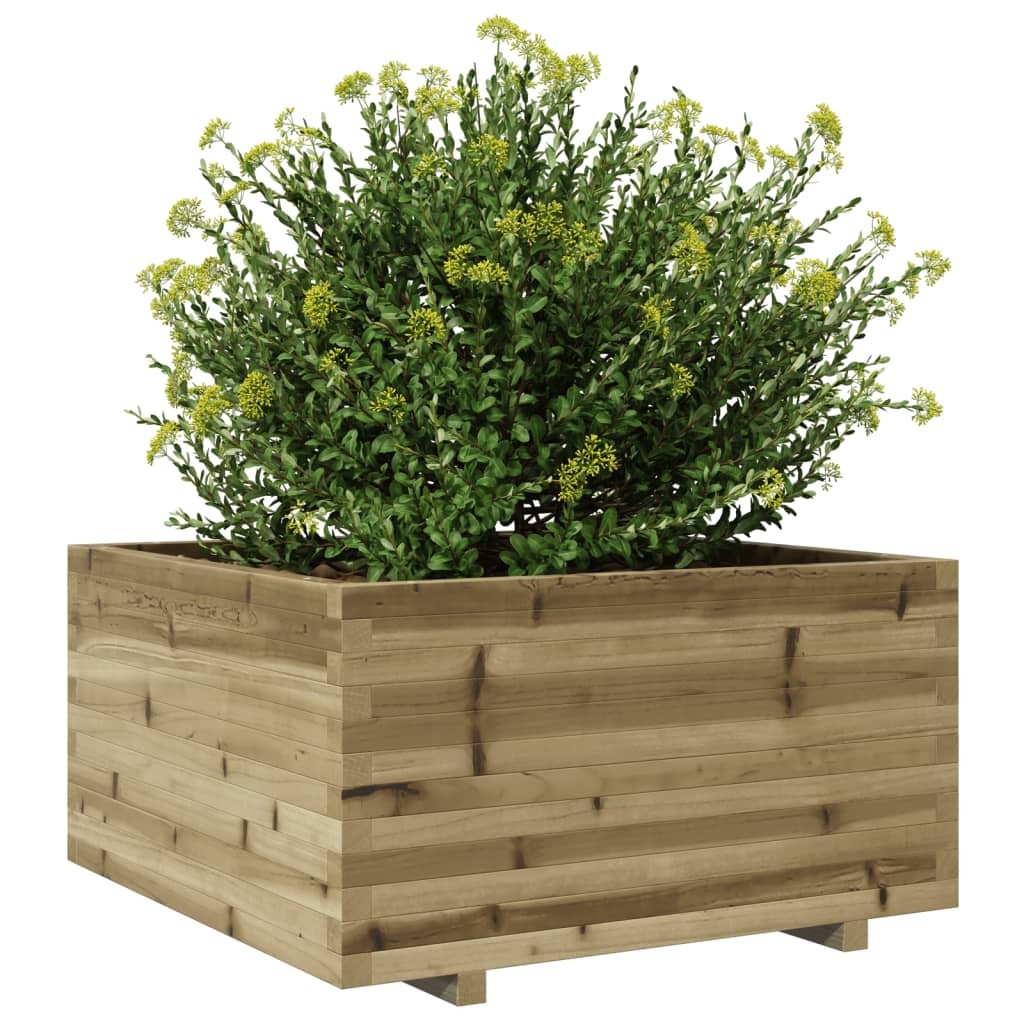 Sodo lovelis, 90x90x49,5cm, impregnuota pušies mediena Sodo lovelis, 90x90x49,5cm, impregnuota pušies mediena - Image 4
