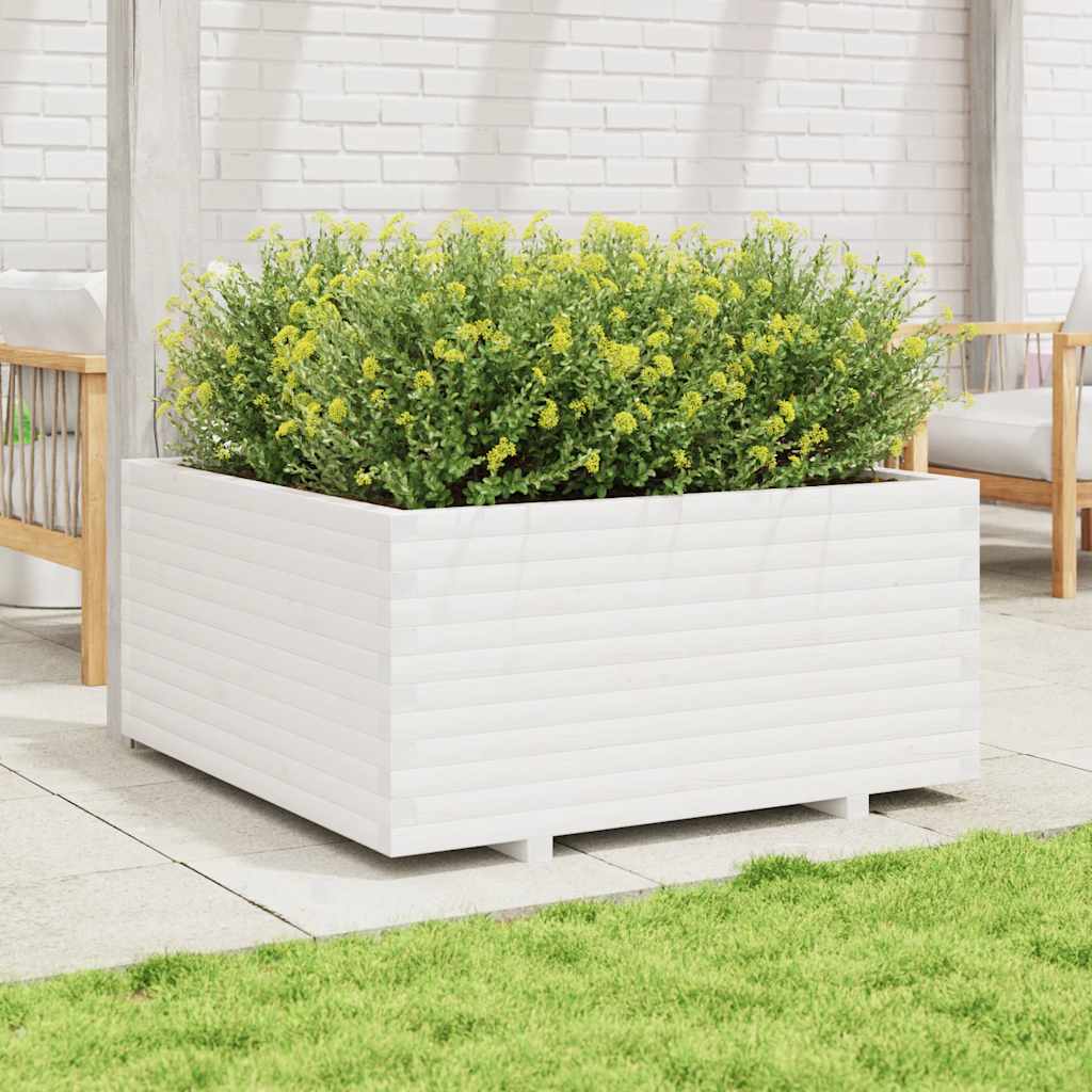 Sodo lovelis, 100x100x49,5cm, pušies medienos masyvas Sodo lovelis, 100x100x49,5cm, pušies medienos masyvas - Image 3