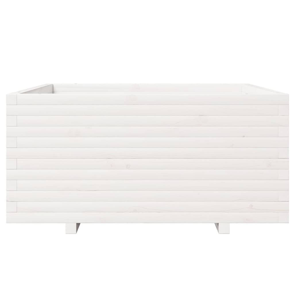 Sodo lovelis, 100x100x49,5cm, pušies medienos masyvas Sodo lovelis, 100x100x49,5cm, pušies medienos masyvas - Image 5