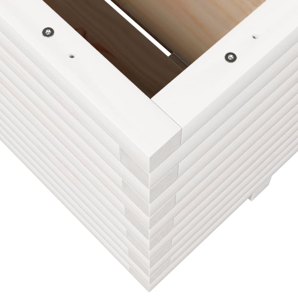 Sodo lovelis, 100x100x49,5cm, pušies medienos masyvas Sodo lovelis, 100x100x49,5cm, pušies medienos masyvas - Image 8