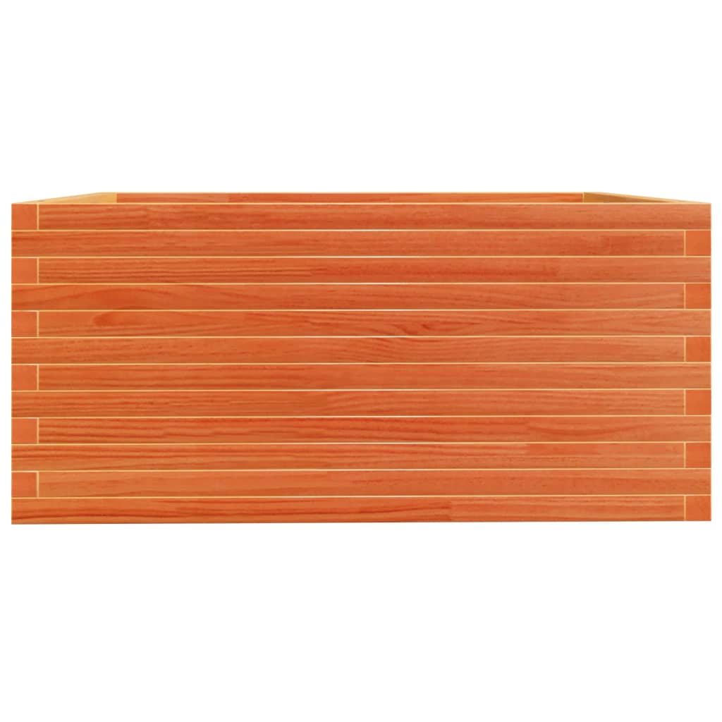 Sodo lovelis, vaško rudas, 100x100x49,5cm, pušies masyvas Sodo lovelis, vaško rudas, 100x100x49,5cm, pušies masyvas - Image 6