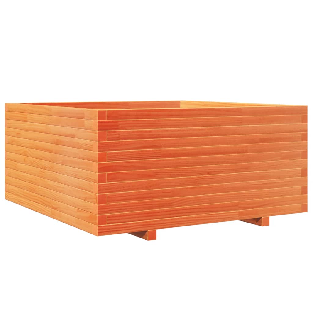 Sodo lovelis, vaško rudas, 100x100x49,5cm, pušies masyvas Sodo lovelis, vaško rudas, 100x100x49,5cm, pušies masyvas - Image 7
