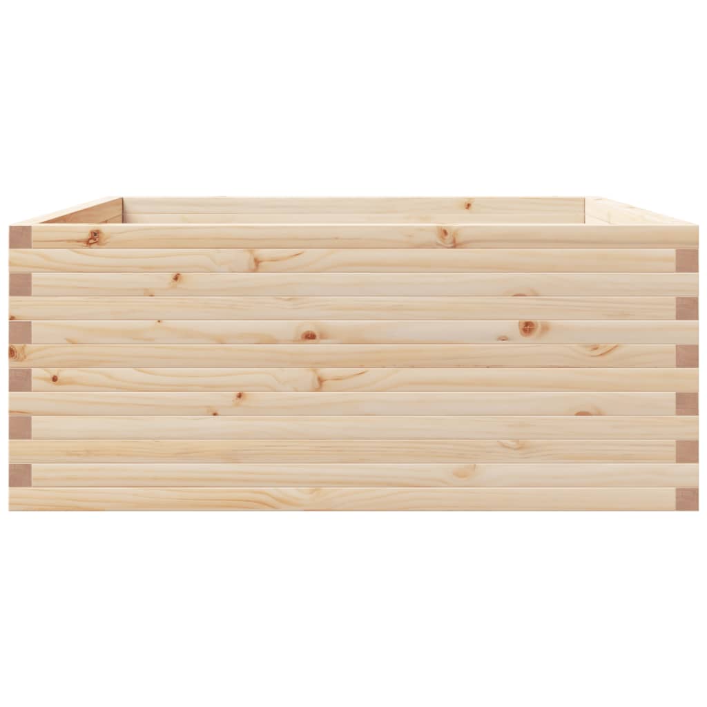 Sodo lovelis, 110x110x49,5cm, pušies medienos masyvas Sodo lovelis, 110x110x49,5cm, pušies medienos masyvas - Image 6