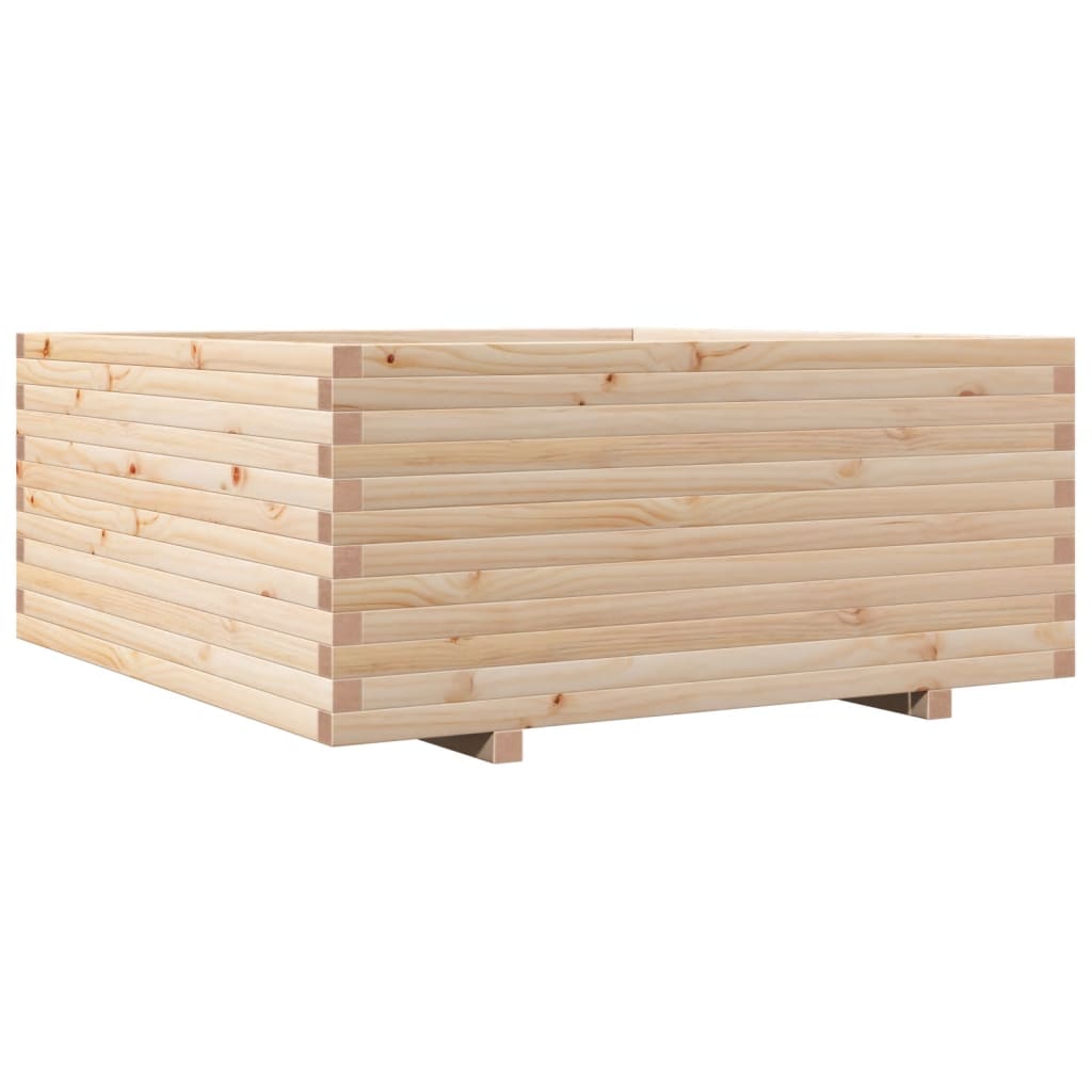 Sodo lovelis, 110x110x49,5cm, pušies medienos masyvas Sodo lovelis, 110x110x49,5cm, pušies medienos masyvas - Image 7