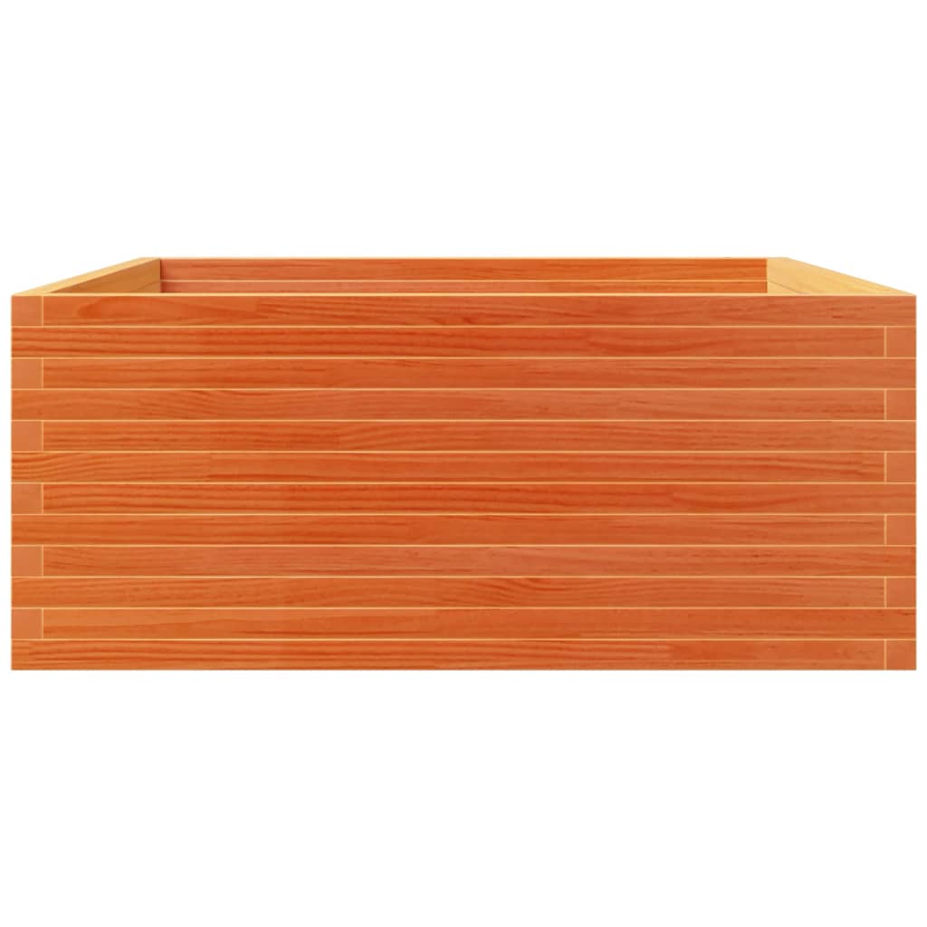 Sodo lovelis, vaško rudas, 110x110x49,5cm, pušies masyvas Sodo lovelis, vaško rudas, 110x110x49,5cm, pušies masyvas - Image 6