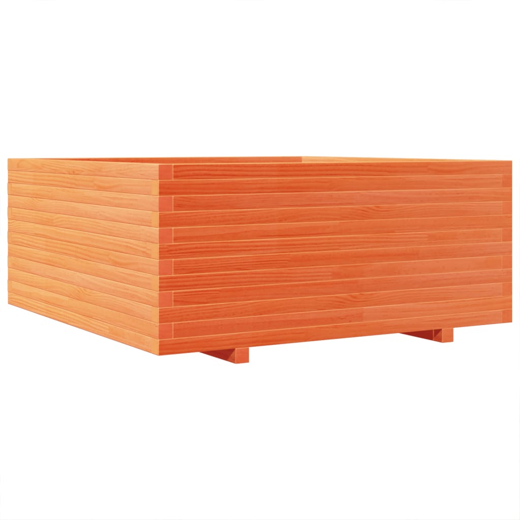 Sodo lovelis, vaško rudas, 110x110x49,5cm, pušies masyvas Sodo lovelis, vaško rudas, 110x110x49,5cm, pušies masyvas - Image 7