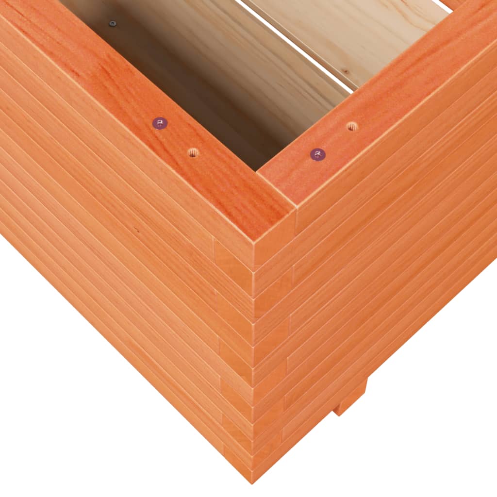 Sodo lovelis, vaško rudas, 110x110x49,5cm, pušies masyvas Sodo lovelis, vaško rudas, 110x110x49,5cm, pušies masyvas - Image 8