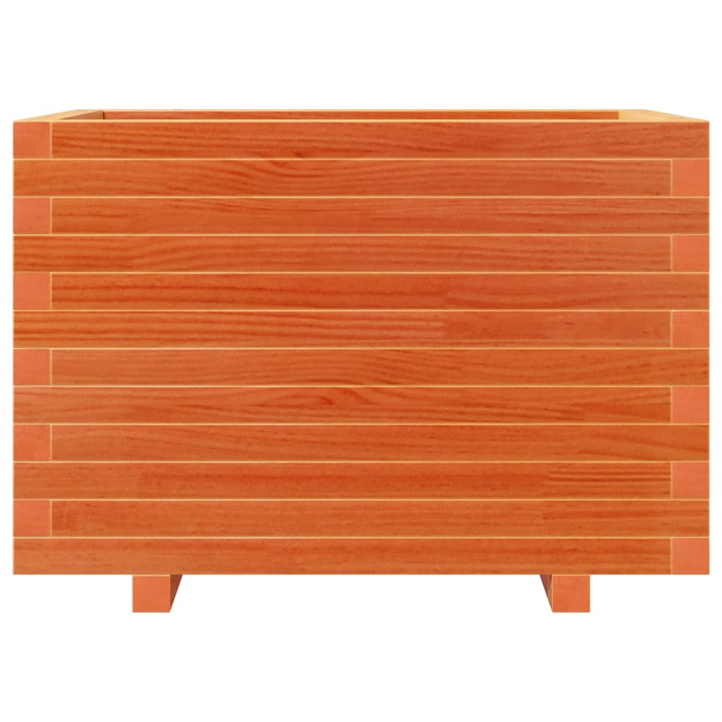 Sodo lovelis, vaško rudas, 70x40x49,5cm, pušies masyvas Sodo lovelis, vaško rudas, 70x40x49,5cm, pušies masyvas - Image 5