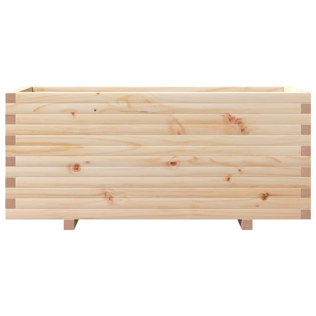 Sodo lovelis, 110x40x49,5cm, pušies medienos masyvas Sodo lovelis, 110x40x49,5cm, pušies medienos masyvas - Image 5