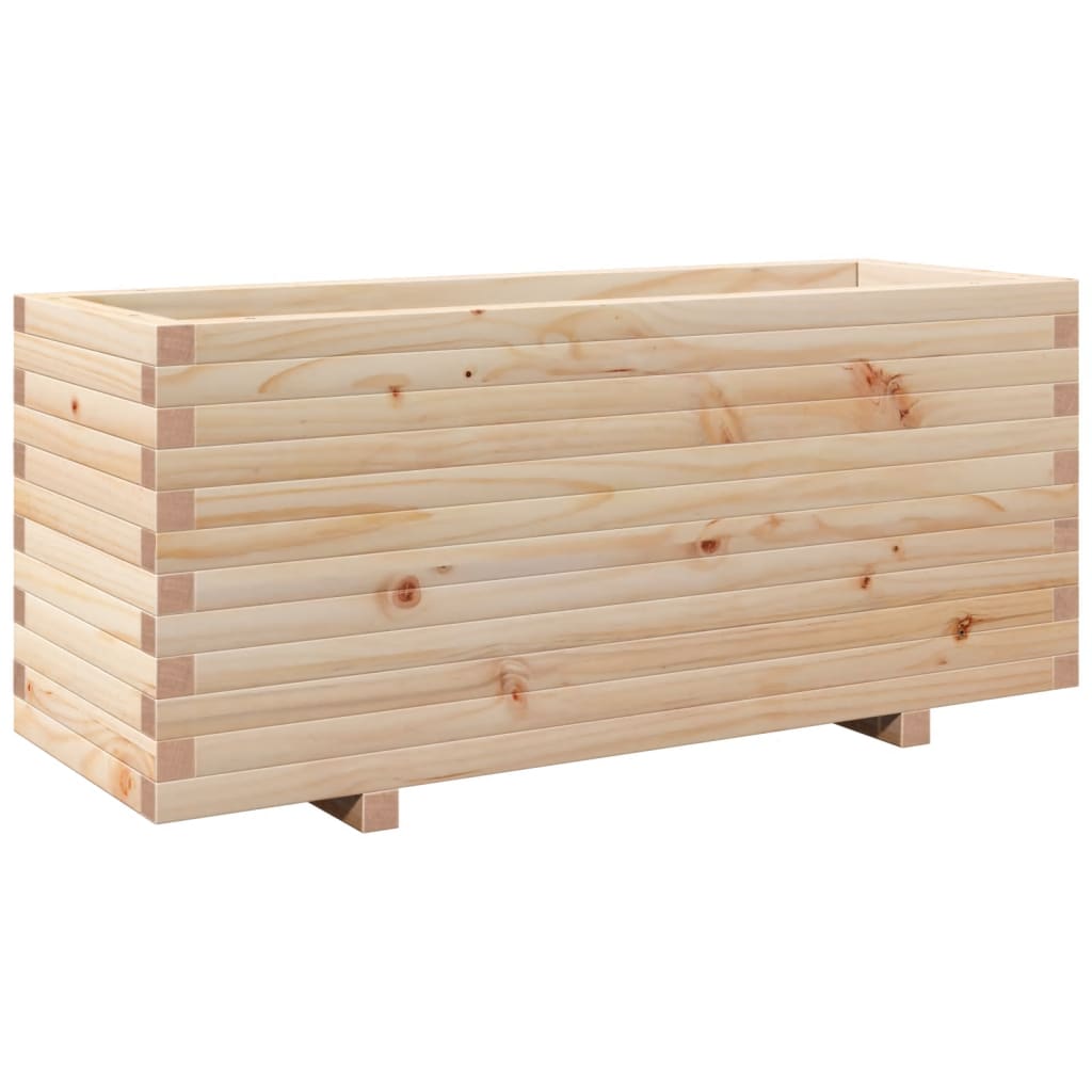 Sodo lovelis, 110x40x49,5cm, pušies medienos masyvas Sodo lovelis, 110x40x49,5cm, pušies medienos masyvas - Image 7