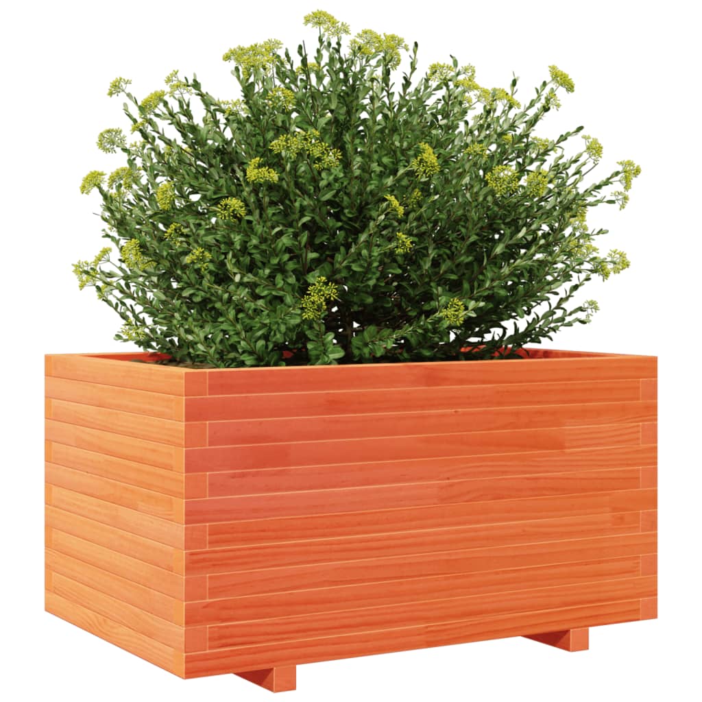 Sodo lovelis, vaško rudas, 90x60x49,5cm, pušies masyvas Sodo lovelis, vaško rudas, 90x60x49,5cm, pušies masyvas - Image 4