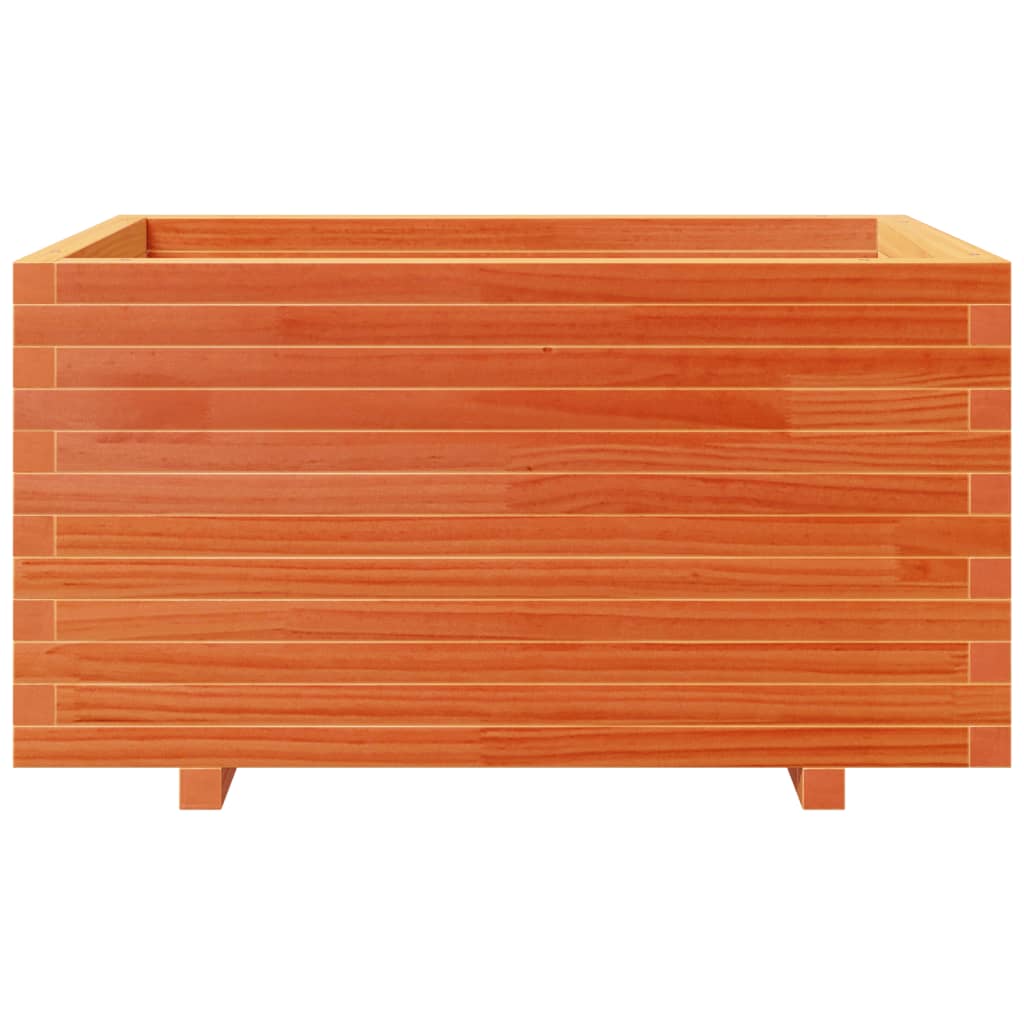 Sodo lovelis, vaško rudas, 90x60x49,5cm, pušies masyvas Sodo lovelis, vaško rudas, 90x60x49,5cm, pušies masyvas - Image 5