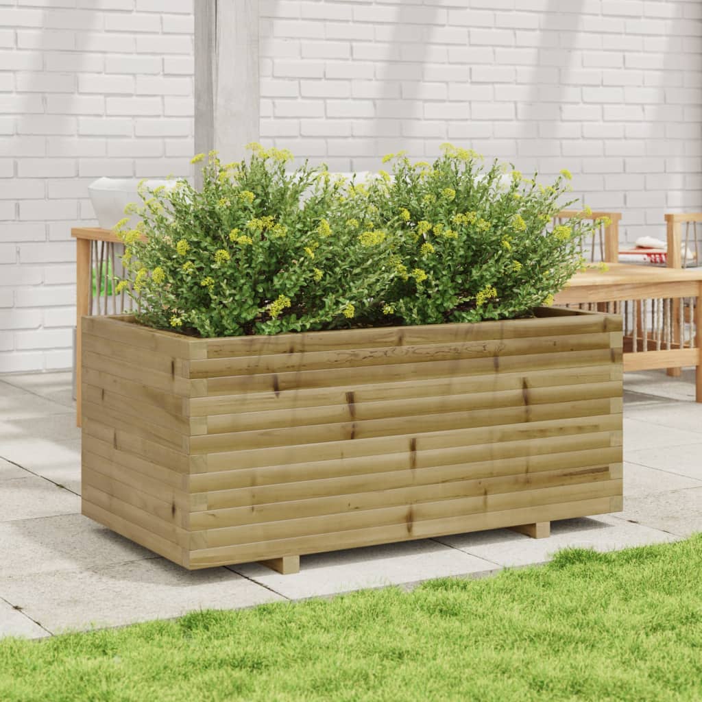 Sodo lovelis, 110x60x49,5cm, impregnuota pušies mediena Sodo lovelis, 110x60x49,5cm, impregnuota pušies mediena - Image 3