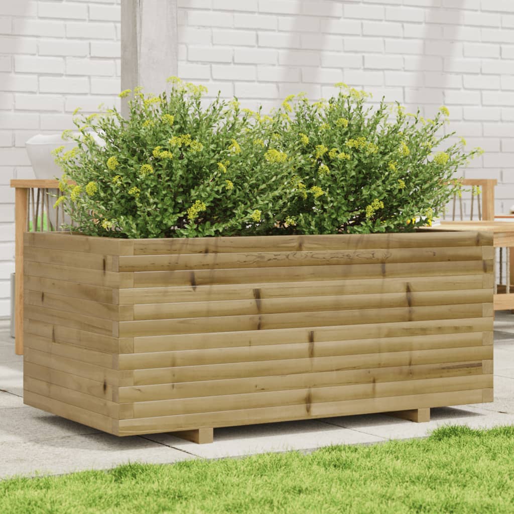Sodo lovelis, 110x60x49,5cm, impregnuota pušies mediena Sodo lovelis, 110x60x49,5cm, impregnuota pušies mediena - Image 2