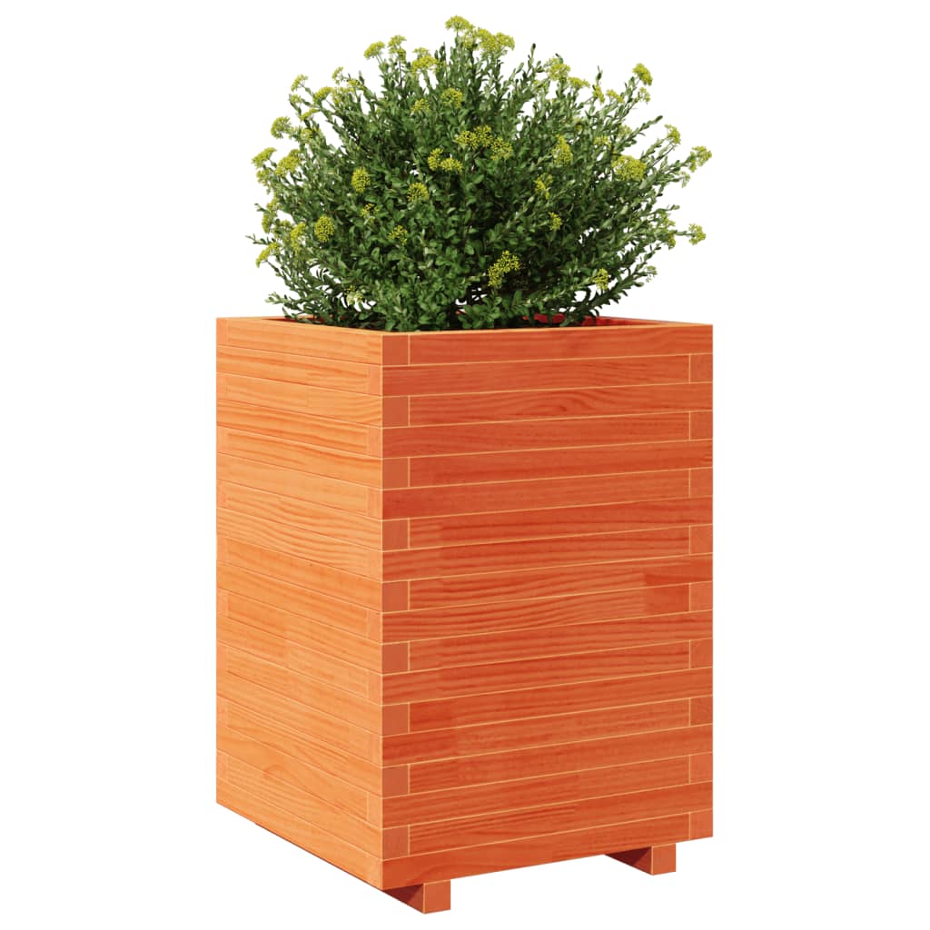 Sodo lovelis, vaško rudas, 50x50x72,5cm, pušies masyvas Sodo lovelis, vaško rudas, 50x50x72,5cm, pušies masyvas - Image 4