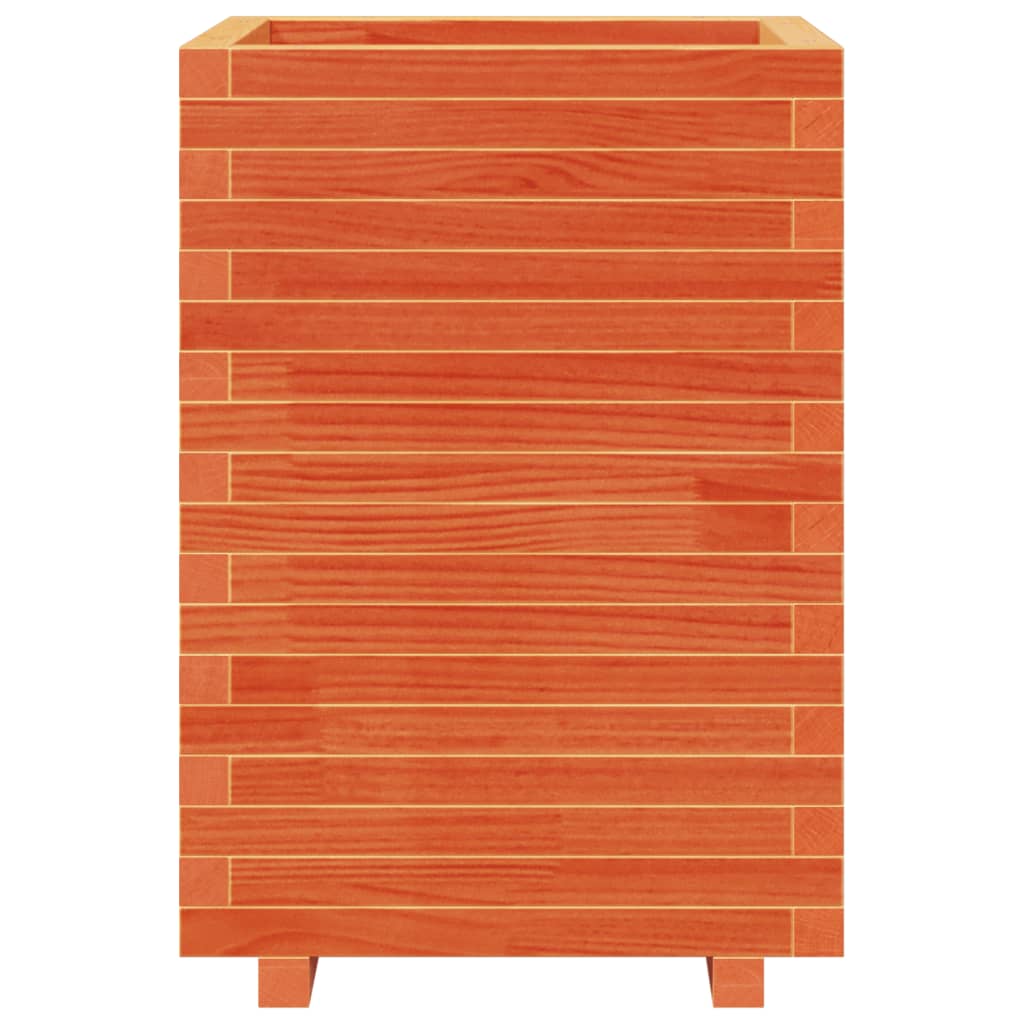 Sodo lovelis, vaško rudas, 50x50x72,5cm, pušies masyvas Sodo lovelis, vaško rudas, 50x50x72,5cm, pušies masyvas - Image 5