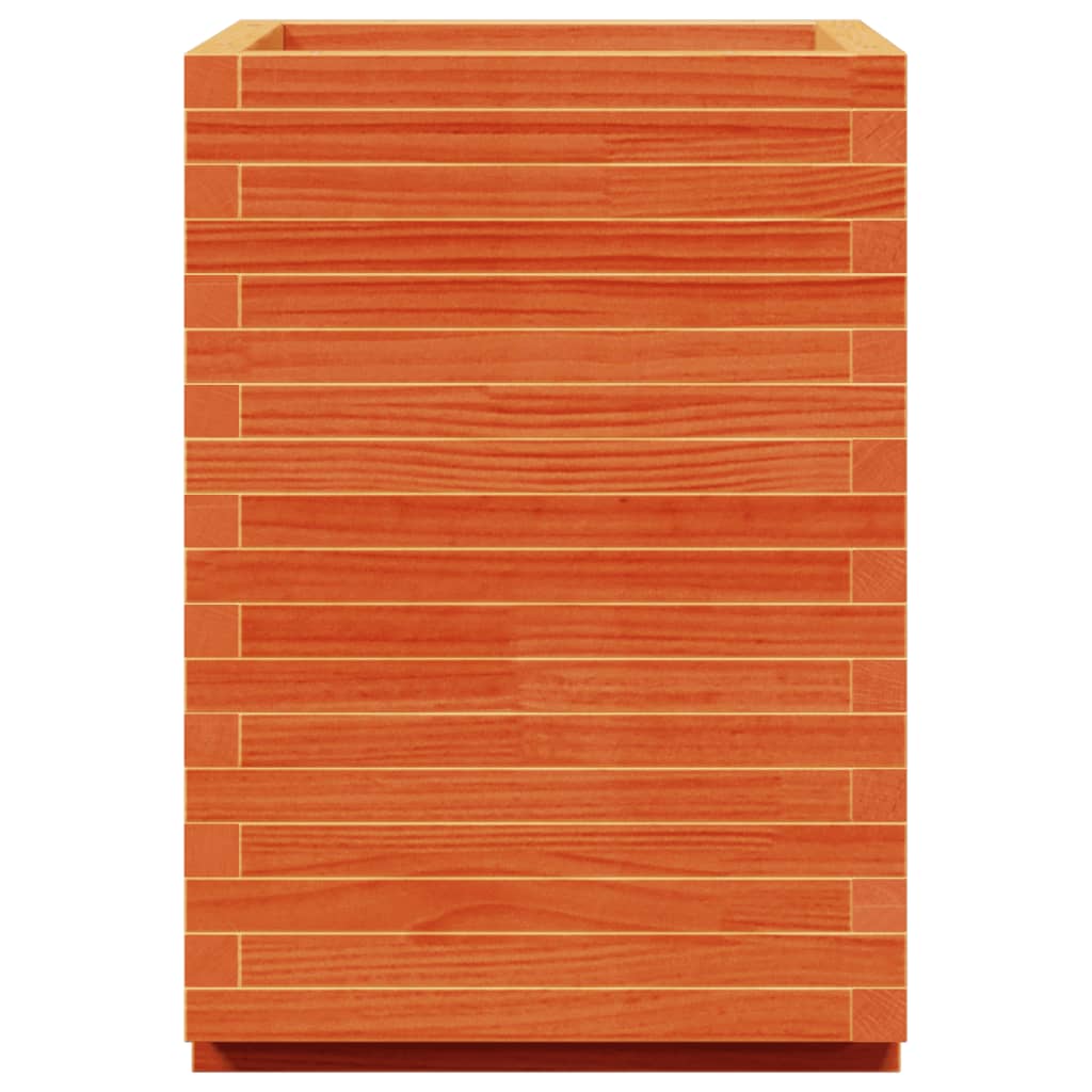 Sodo lovelis, vaško rudas, 50x50x72,5cm, pušies masyvas Sodo lovelis, vaško rudas, 50x50x72,5cm, pušies masyvas - Image 6