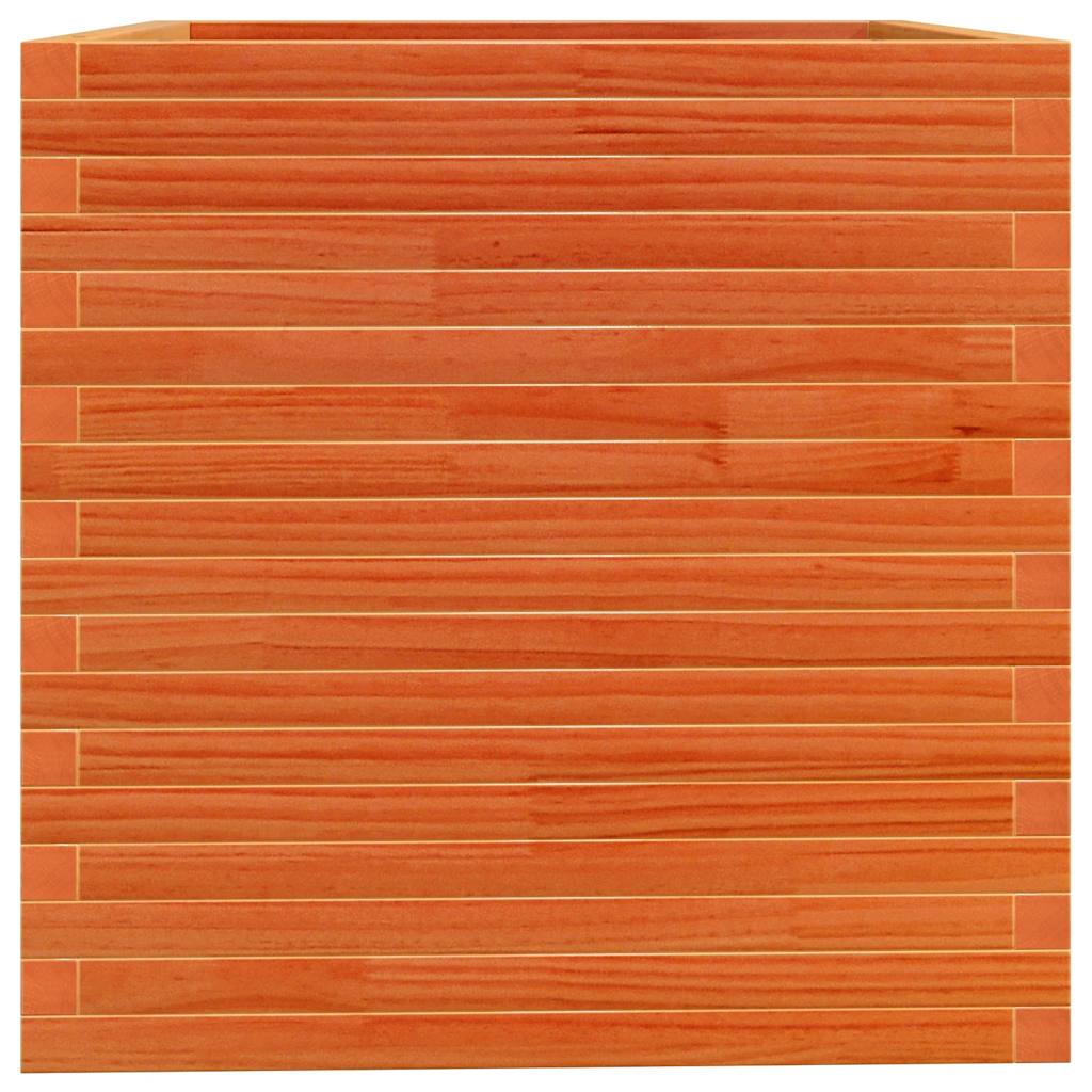 Sodo lovelis, vaško rudas, 70x70x72,5cm, pušies masyvas Sodo lovelis, vaško rudas, 70x70x72,5cm, pušies masyvas - Image 6