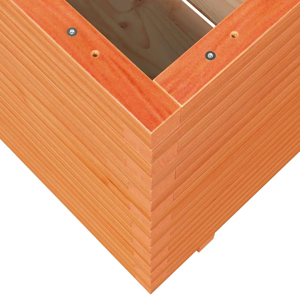 Sodo lovelis, vaško rudas, 70x70x72,5cm, pušies masyvas Sodo lovelis, vaško rudas, 70x70x72,5cm, pušies masyvas - Image 8