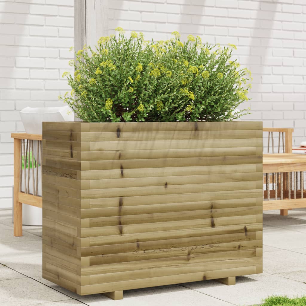 Sodo lovelis, 90x40x72,5cm, impregnuota pušies mediena Sodo lovelis, 90x40x72,5cm, impregnuota pušies mediena - Image 3