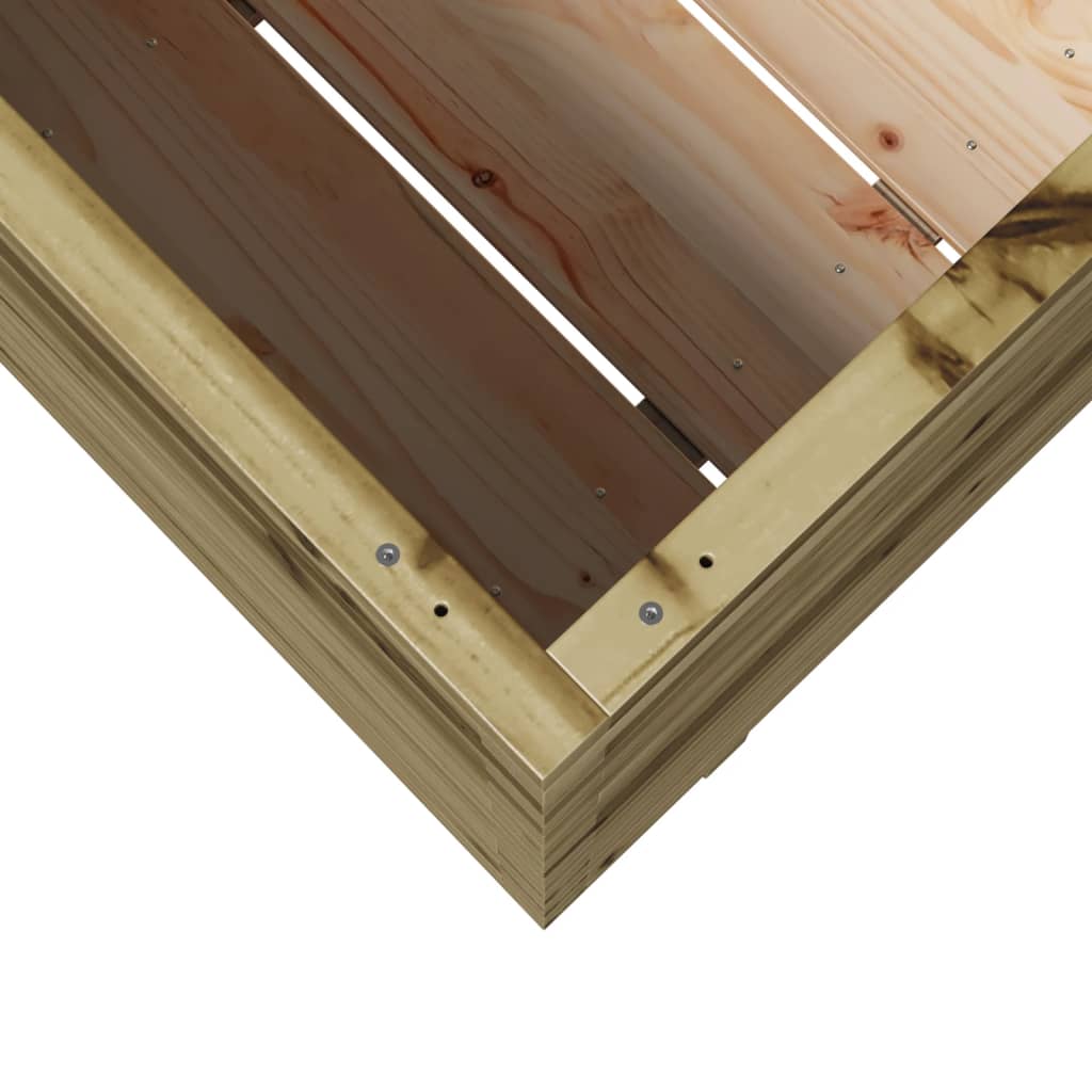 Sodo lovelis, 90x40x72,5cm, impregnuota pušies mediena Sodo lovelis, 90x40x72,5cm, impregnuota pušies mediena - Image 8