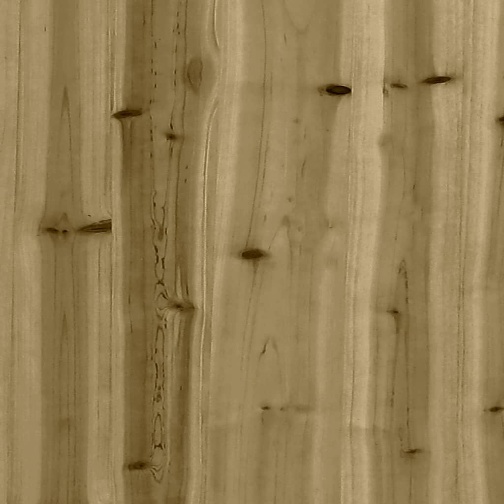 Sodo lovelis, 90x40x72,5cm, impregnuota pušies mediena Sodo lovelis, 90x40x72,5cm, impregnuota pušies mediena - Image 9