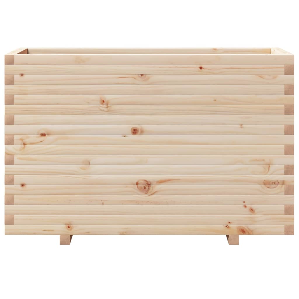 Sodo lovelis, 110x40x72,5cm, pušies medienos masyvas Sodo lovelis, 110x40x72,5cm, pušies medienos masyvas - Image 5