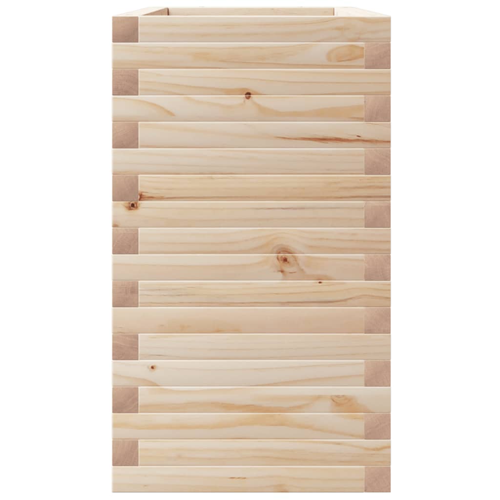 Sodo lovelis, 110x40x72,5cm, pušies medienos masyvas Sodo lovelis, 110x40x72,5cm, pušies medienos masyvas - Image 6