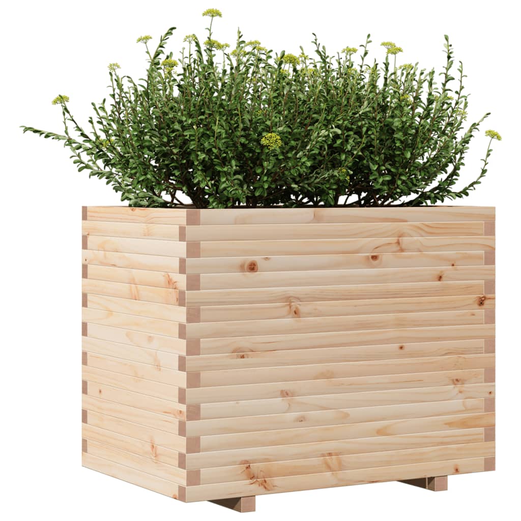 Sodo lovelis, 90x60x72,5cm, pušies medienos masyvas Sodo lovelis, 90x60x72,5cm, pušies medienos masyvas - Image 4