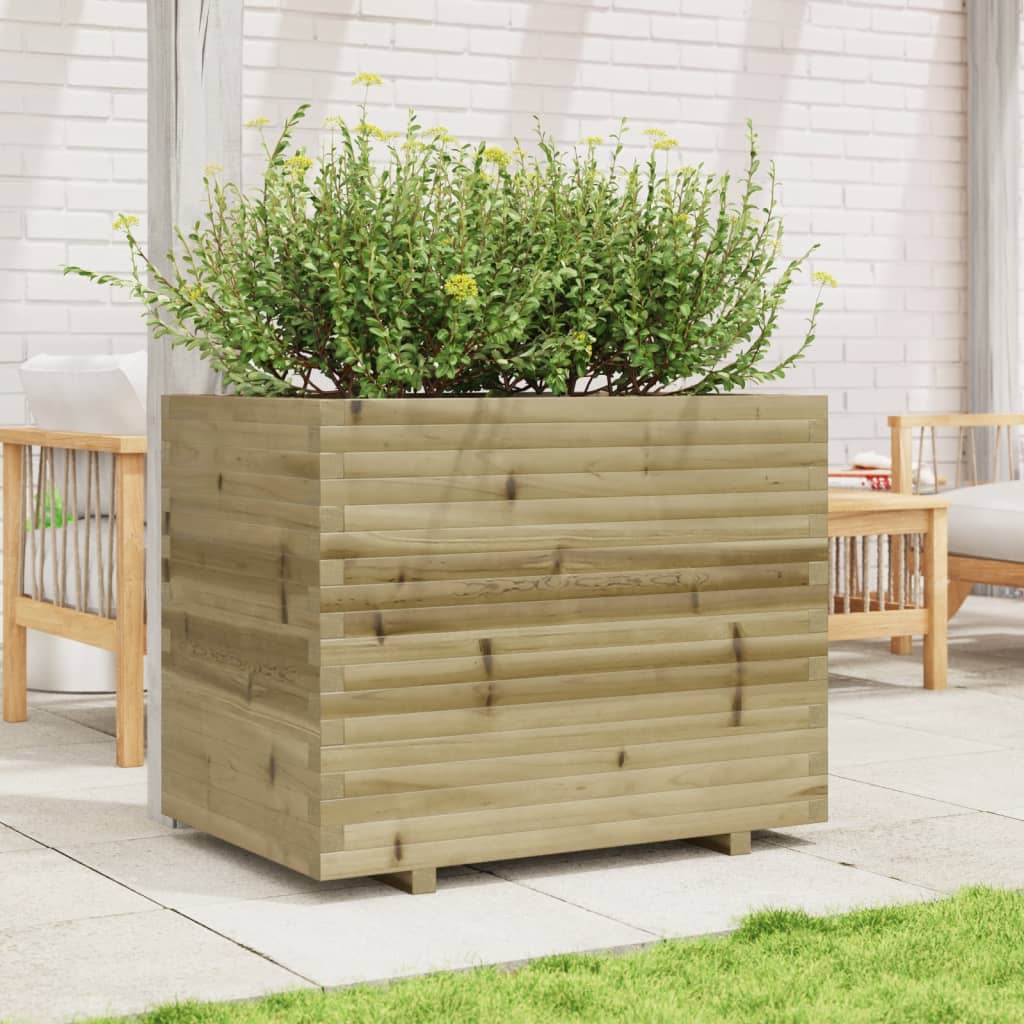 Sodo lovelis, 90x60x72,5cm, impregnuota pušies mediena Sodo lovelis, 90x60x72,5cm, impregnuota pušies mediena - Image 3