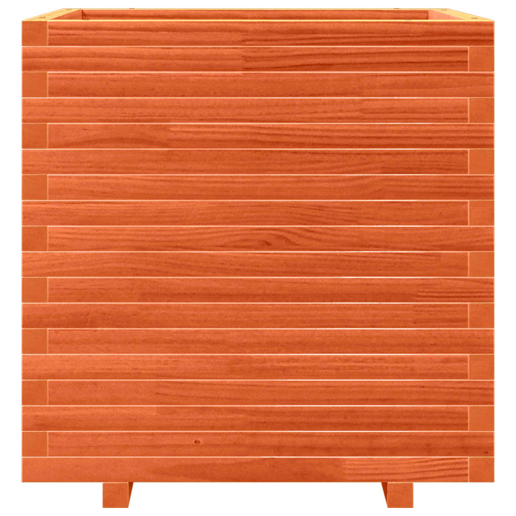 Sodo lovelis, vaško rudas, 70x70x72cm, pušies medienos masyvas Sodo lovelis, vaško rudas, 70x70x72cm, pušies medienos masyvas - Image 5