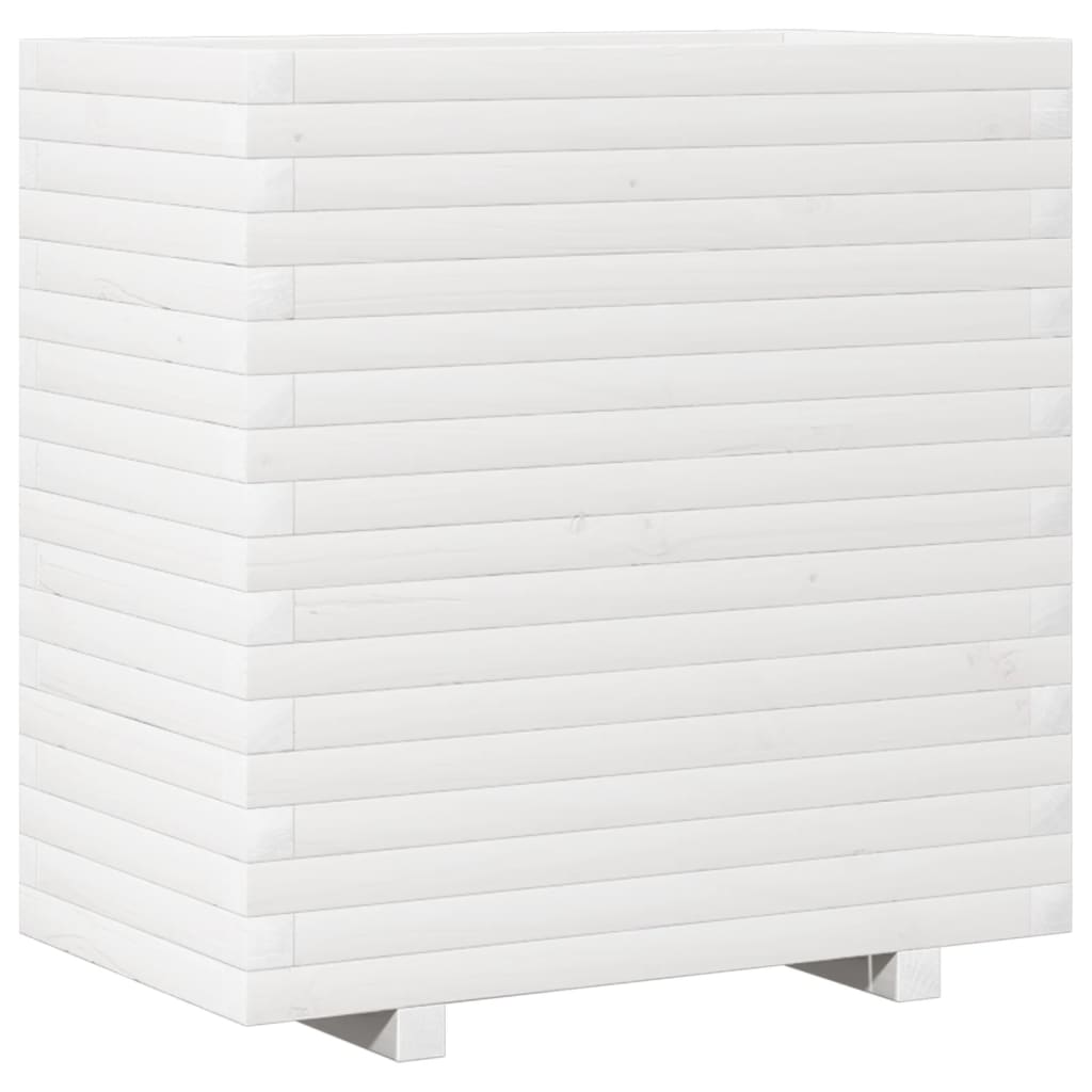 Sodo lovelis, baltas, 70x40x72cm, pušies medienos masyvas Sodo lovelis, baltas, 70x40x72cm, pušies medienos masyvas - Image 7