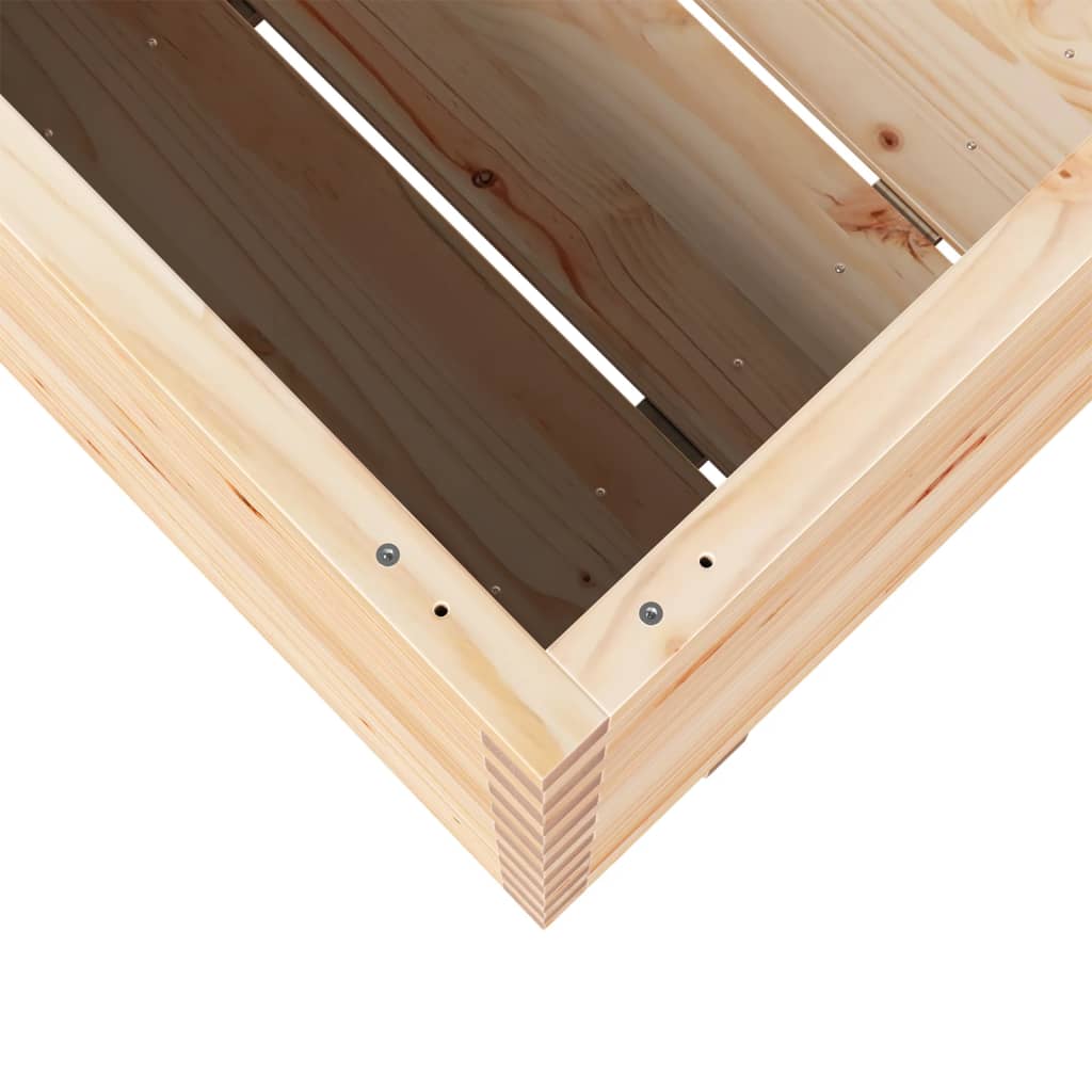 Sodo lovelis, 90x40x72cm, pušies medienos masyvas Sodo lovelis, 90x40x72cm, pušies medienos masyvas - Image 8