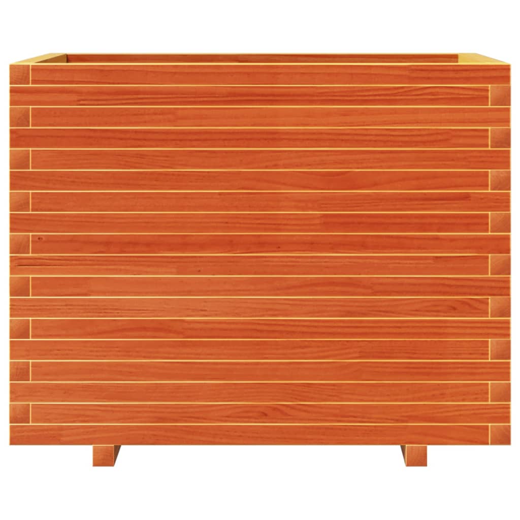 Sodo lovelis, vaško rudas, 90x60x72cm, pušies medienos masyvas Sodo lovelis, vaško rudas, 90x60x72cm, pušies medienos masyvas - Image 5