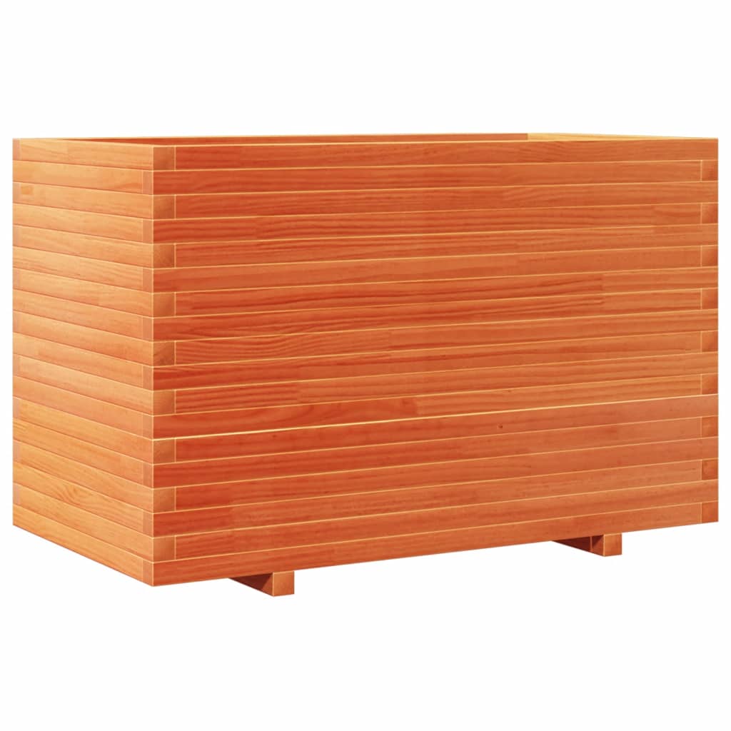 Sodo lovelis, vaško rudas, 110x60x72cm, pušies medienos masyvas Sodo lovelis, vaško rudas, 110x60x72cm, pušies medienos masyvas - Image 7