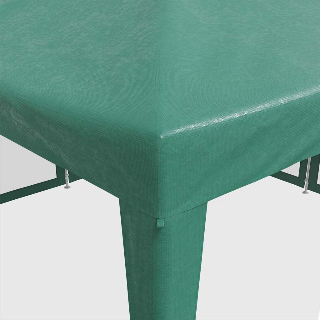 Proginė palapinė su 8 tinklinėmis sienomis, žalia, 4x4m, HDPE Proginė palapinė su 8 tinklinėmis sienomis, žalia, 4x4m, HDPE - Image 7