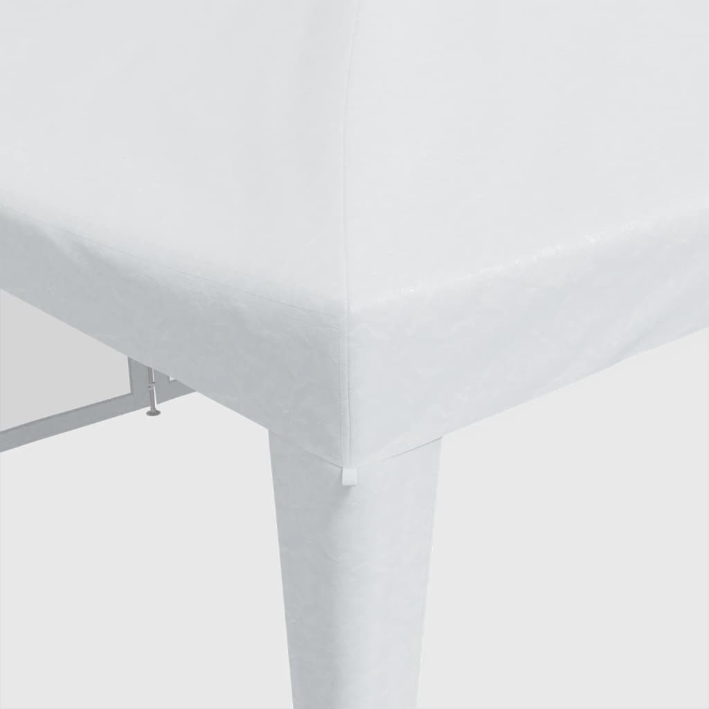 Proginė palapinė su 12 tinklinėmis sienomis, balta, 8x4m, HDPE Proginė palapinė su 12 tinklinėmis sienomis, balta, 8x4m, HDPE - Image 7