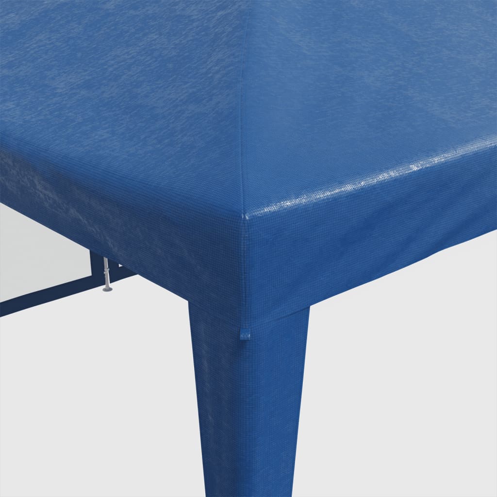 Proginė palapinė su 12 tinklinėmis sienomis, mėlyna, 8x4m, HDPE Proginė palapinė su 12 tinklinėmis sienomis, mėlyna, 8x4m, HDPE - Image 7