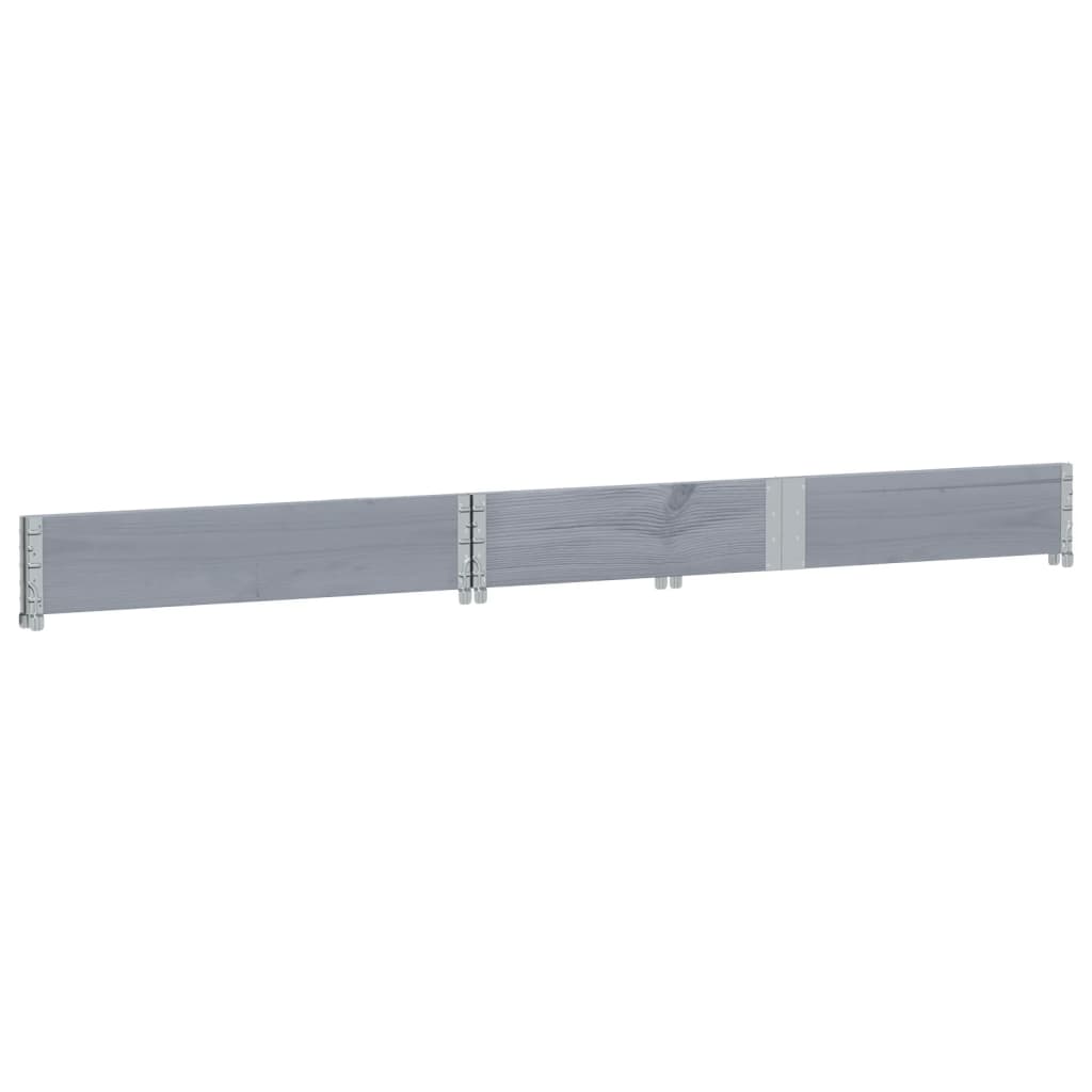 Sodo lovelis, pilkas, 150x50cm, pušies medienos masyvas Sodo lovelis, pilkas, 150x50cm, pušies medienos masyvas - Image 6