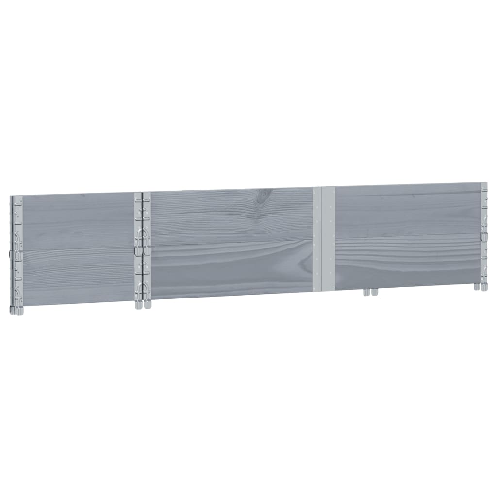 Sodo lovelis, pilkas, 150x50cm, pušies medienos masyvas Sodo lovelis, pilkas, 150x50cm, pušies medienos masyvas - Image 6